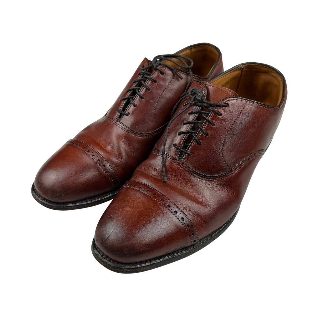 Allen Edmonds Byron Cap Toe Oxford Size 10.5D